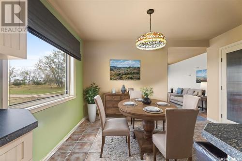 Harlos Acreage, Moose Jaw Rm No. 161, SK - Indoor Photo Showing Dining Room