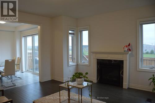 4031 Eternity Way, Oakville, ON - Indoor Photo Showing Living Room With Fireplace