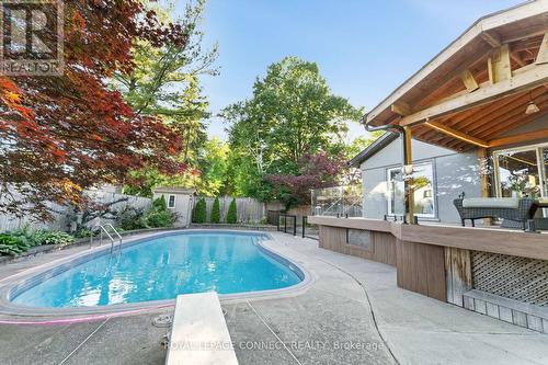 23 Penetang Crescent, Toronto, ON - Outdoor With In Ground Pool With Deck Patio Veranda With Backyard