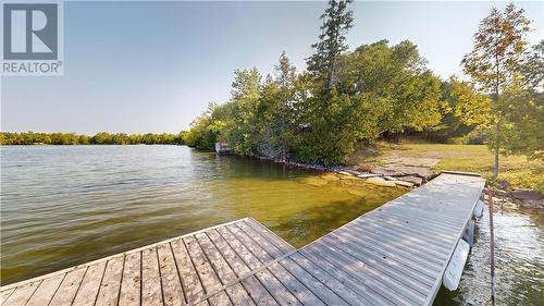 193 Meadow Lark Place, Ice Lake, ON - Outdoor With Body Of Water With Deck Patio Veranda With View