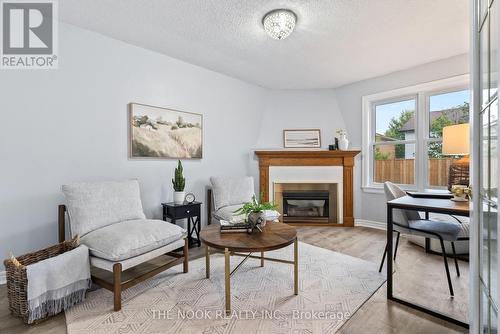 1066 Booth Street, Cobourg, ON - Indoor Photo Showing Living Room With Fireplace