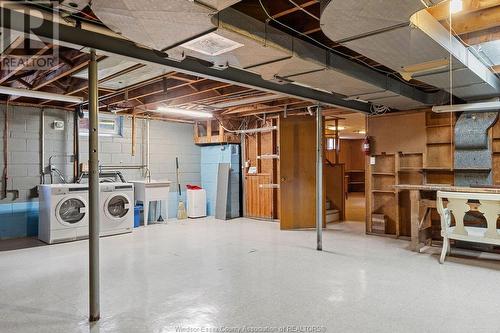 233 Thompson Boulevard, Windsor, ON - Indoor Photo Showing Basement