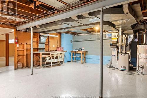 233 Thompson Boulevard, Windsor, ON - Indoor Photo Showing Basement