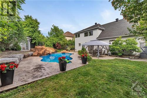 13 Kyle Avenue, Ottawa, ON - Outdoor With In Ground Pool With Backyard