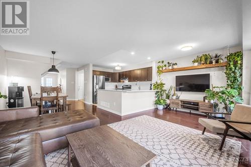 205 Kingswell Street, Ottawa, ON - Indoor Photo Showing Living Room With Fireplace