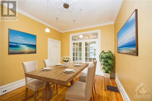 458 Mcleod Street, Ottawa, ON - Indoor Photo Showing Dining Room