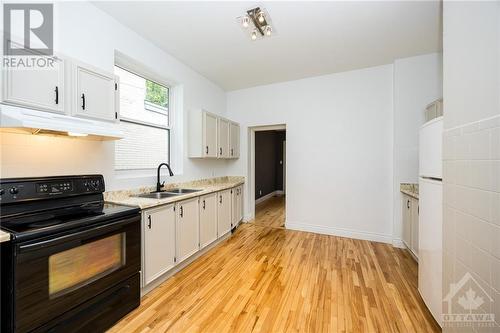 458 Mcleod Street, Ottawa, ON - Indoor Photo Showing Kitchen With Double Sink