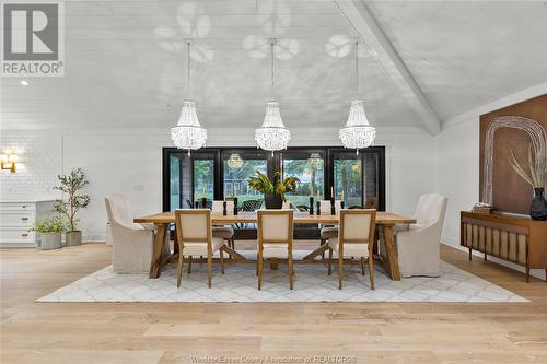 1300 Tanglewood, Lasalle, ON - Indoor Photo Showing Dining Room