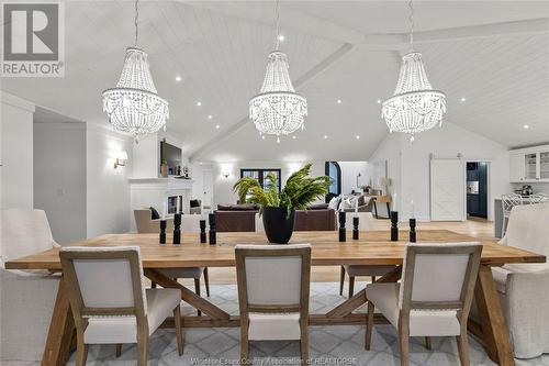 1300 Tanglewood, Lasalle, ON - Indoor Photo Showing Dining Room