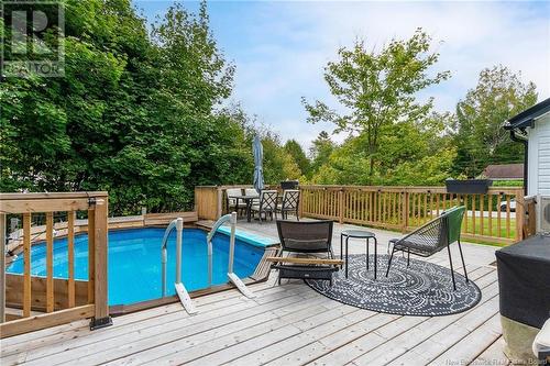 32 Highland Road, Grand Bay-Westfield, NB - Outdoor With In Ground Pool With Deck Patio Veranda With Exterior