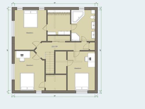 Plan (croquis) - 2045 Rg Notre-Dame, Saint-Rémi, QC 