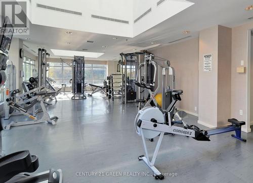 606 - 33 Elm Drive W, Mississauga, ON - Indoor Photo Showing Gym Room