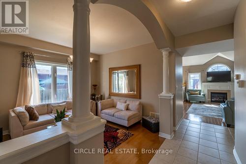 501 Gorham Road, Fort Erie, ON - Indoor Photo Showing Living Room With Fireplace