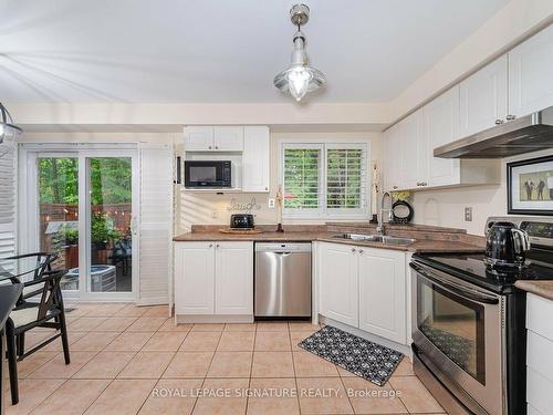 13-5530 Glen Erin Dr, Mississauga, ON - Indoor Photo Showing Kitchen With Double Sink