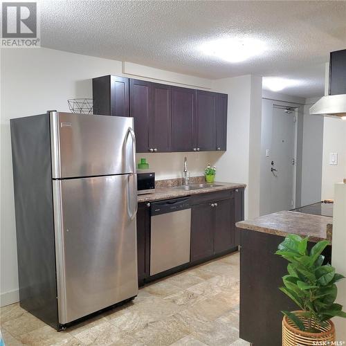 11 2707 7Th Street E, Saskatoon, SK - Indoor Photo Showing Kitchen With Double Sink