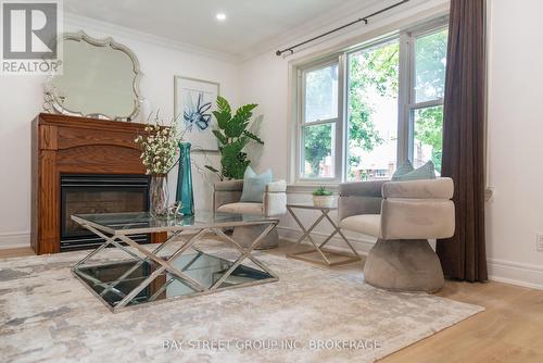 10 Snowden Street, Toronto, ON - Indoor Photo Showing Other Room With Fireplace