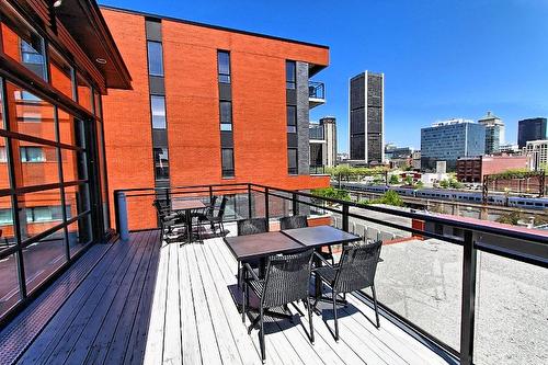 Terrasse - 114-1015 Rue William, Montréal (Le Sud-Ouest), QC - Outdoor With Deck Patio Veranda With Exterior