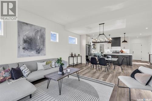 287 Flynn Bend, Saskatoon, SK - Indoor Photo Showing Living Room