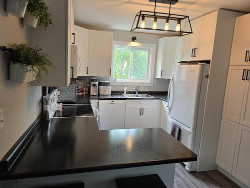 627 Sixteenth Avenue N, Kenora, ON - Indoor Photo Showing Kitchen With Double Sink