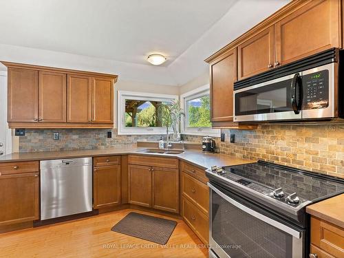 73 Stanley Rd, Kawartha Lakes, ON - Indoor Photo Showing Kitchen With Double Sink