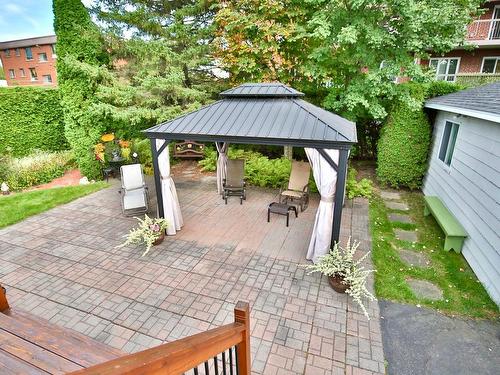 Patio - 5095 Rue Jolliet, Saint-Hyacinthe, QC - Outdoor With Backyard