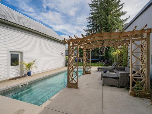 Pool - 69 Rue De L'Église, Bedford - Ville, QC - Outdoor With In Ground Pool With Exterior