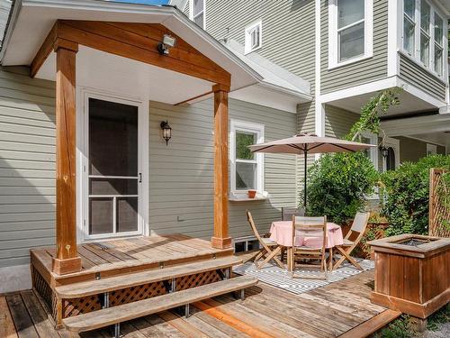 Exterior entrance - 69 Rue De L'Église, Bedford - Ville, QC - Outdoor With Deck Patio Veranda With Exterior