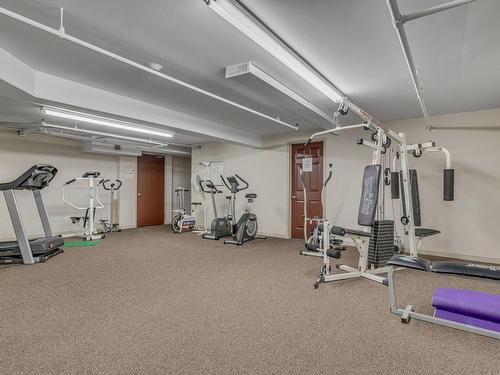 Exercise room - 103-6300 Rue Le Mesnil, Québec (Les Rivières), QC - Indoor Photo Showing Gym Room