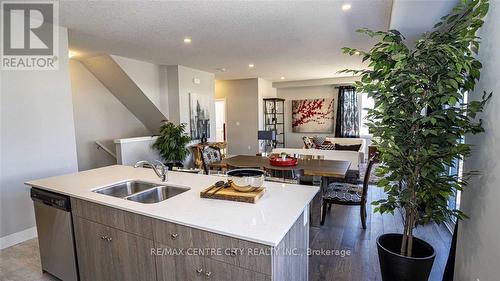 195 - 177 Edgevalley Road, London, ON - Indoor Photo Showing Kitchen With Double Sink