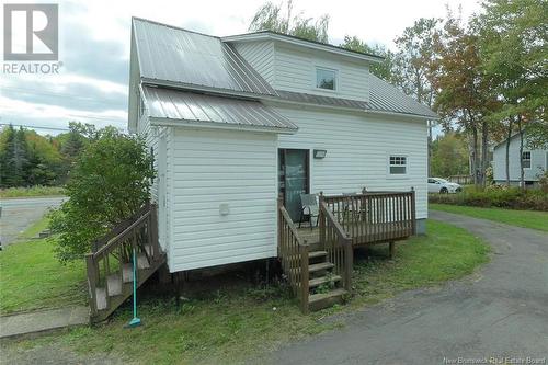 252 Bridge Street, Chipman, NB - Outdoor With Deck Patio Veranda With Exterior