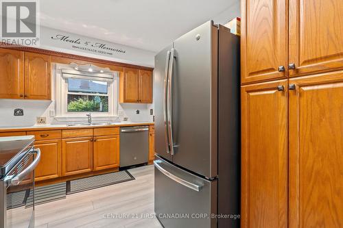 1055 Osgoode Drive E, London, ON - Indoor Photo Showing Kitchen With Double Sink