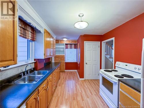 49 Fairview Drive, Moncton, NB - Indoor Photo Showing Kitchen With Double Sink