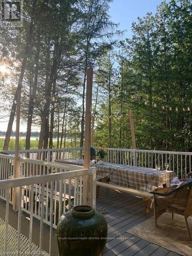 93 Shoreline Avenue, South Bruce Peninsula, ON - Outdoor With Deck Patio Veranda