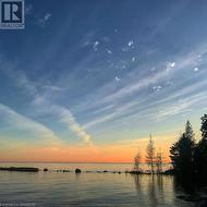 View of Lake Huron across road - 