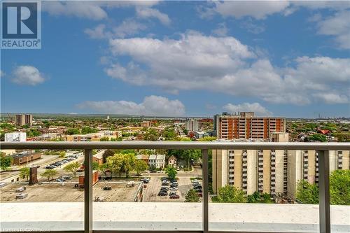 212 King William Street Unit# 807, Hamilton, ON - Outdoor With Balcony With View