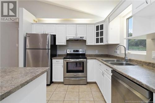 416 Louis Street, Dieppe, NB - Indoor Photo Showing Kitchen With Stainless Steel Kitchen With Double Sink