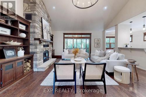 105 Stephens Street, Collingwood, ON - Indoor Photo Showing Living Room With Fireplace