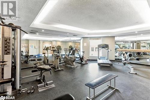 140 Dunlop Street E Unit# 801, Barrie, ON - Indoor Photo Showing Gym Room