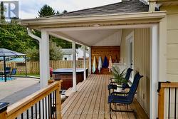 covered back porch - 