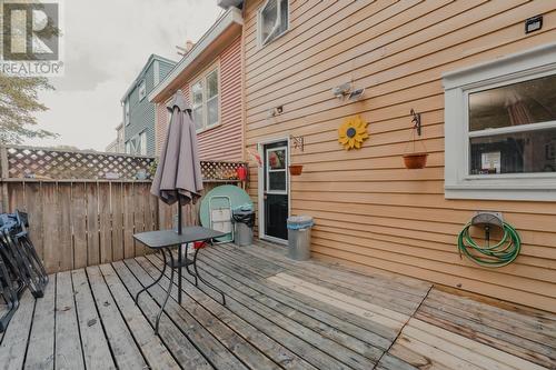 10 Mullock Street, St. John'S, NL - Outdoor With Deck Patio Veranda With Exterior