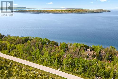 Open water wave protection provided by the 3 large islands. - 139 Ivy Drive, Georgian Bluffs, ON - Outdoor With Body Of Water With View