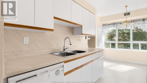 1885 Normandy Street Unit# 502, Lasalle, ON - Indoor Photo Showing Kitchen With Double Sink