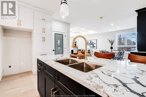 1582 Jasperson Drive, Kingsville, ON - Indoor Photo Showing Kitchen With Double Sink