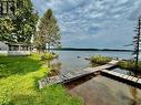 Ranger Lk, Snow Township, ON  - Outdoor With Body Of Water With Deck Patio Veranda With View 