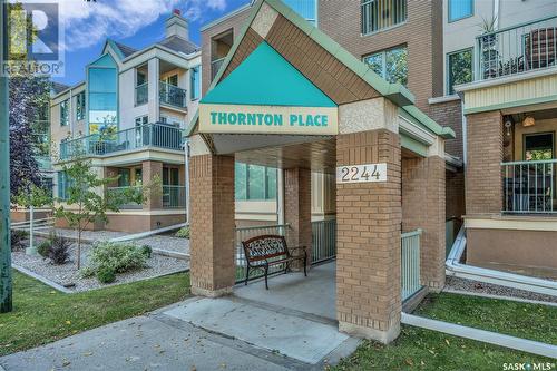 109 2244 Smith Street, Regina, SK - Outdoor With Balcony