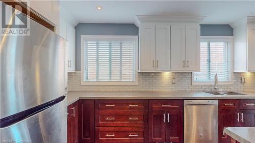 5 Michelle Court, Kitchener, ON - Indoor Photo Showing Kitchen With Double Sink