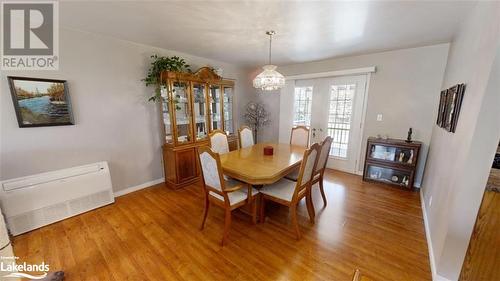 357 Ravenscliffe Road, Huntsville, ON - Indoor Photo Showing Dining Room