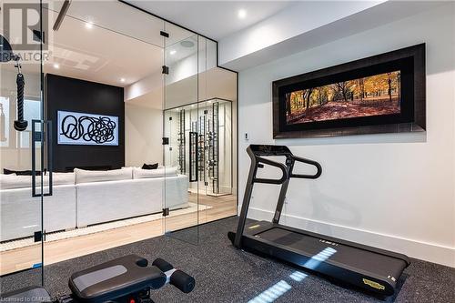 331 Macdonald Road, Oakville, ON - Indoor Photo Showing Gym Room