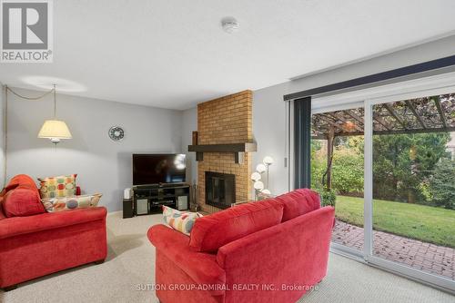 94 Charnwood Place, Markham, ON - Indoor Photo Showing Living Room With Fireplace