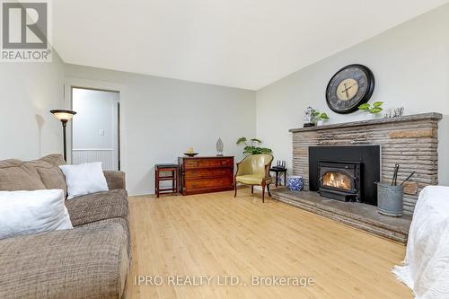 5636 Bell School Line, Burlington, ON - Indoor Photo Showing Living Room With Fireplace